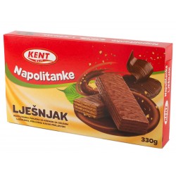 Haselnuss Waffeln 330g